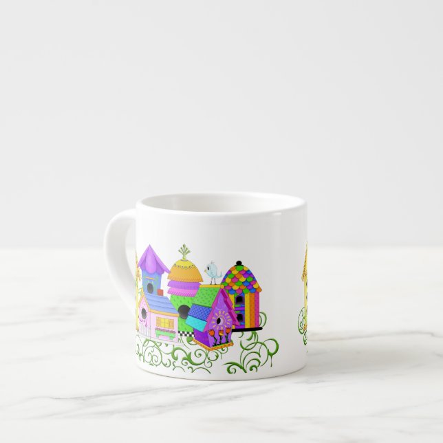 Birdie Village Speciality Mugs (Front Left)