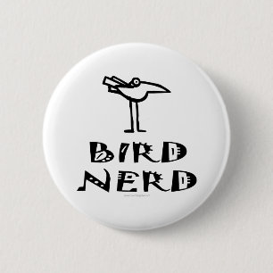 Birding, Birdwatching, Ornithology 6 Cm Round Badge