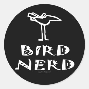 Birding, Birdwatching, Ornithology Classic Round Sticker