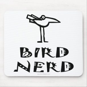 Birding, Birdwatching, Ornithology Mouse Mat