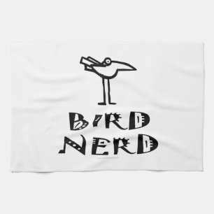 Birding, Birdwatching, Ornithology Tea Towel