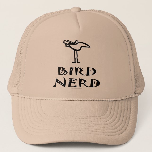 Birding, Birdwatching, Ornithology Trucker Hat (Front)