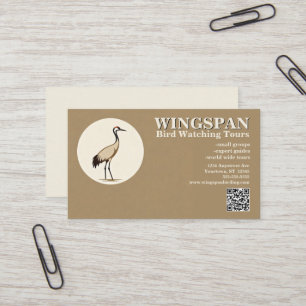 Birding Birdwatching Wildlife Tours Rehab Business Card