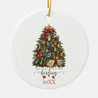 Birding Ceramic Tree Decoration