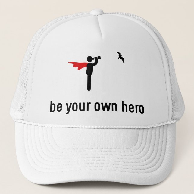 Birding Hero Trucker Hat (Front)