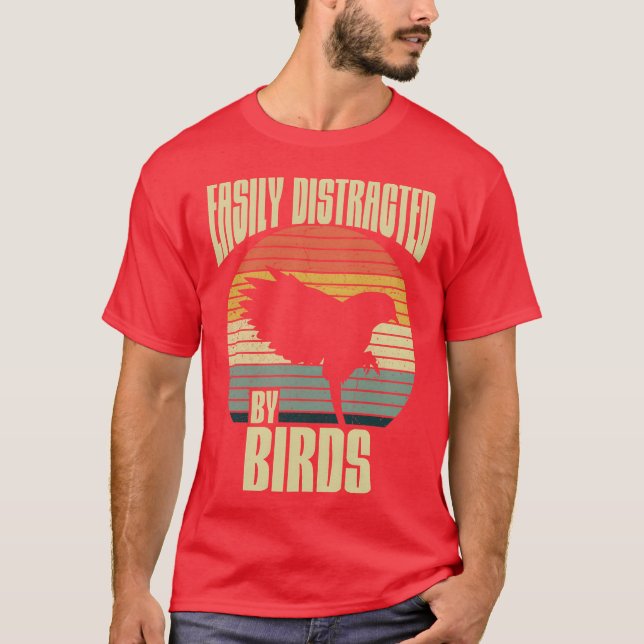 Birding Quote For A Bird Watching Nerd gift T-Shirt (Front)