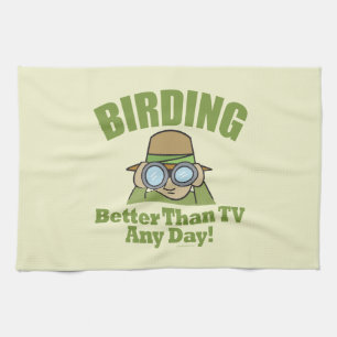 Birding Tea Towel