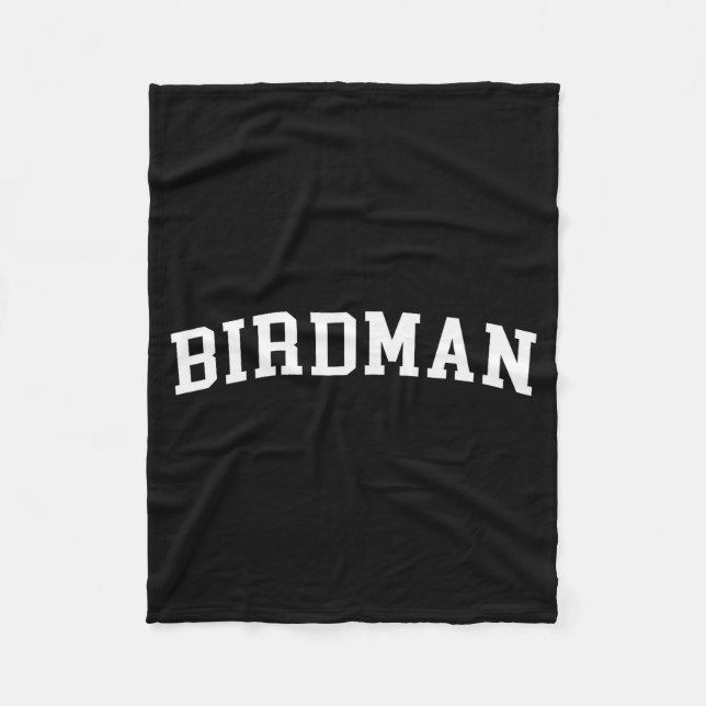 Birdman  fleece blanket (Front)