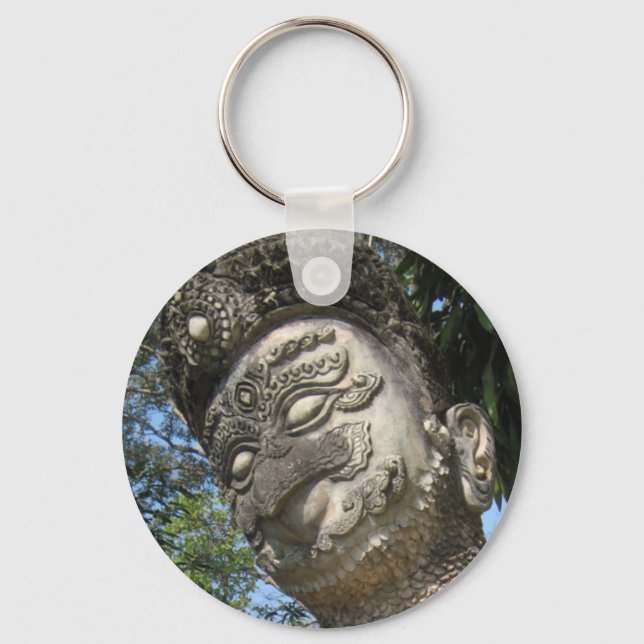 Birdman Wai ... Nong Khai, Isaan, Thailand Key Ring (Front)