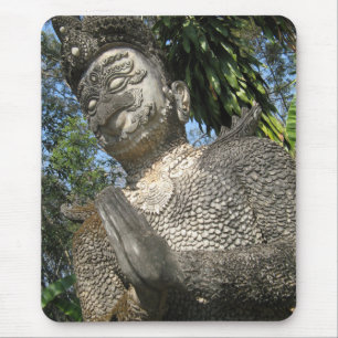 Birdman Wai ... Nong Khai, Isaan, Thailand Mouse Mat