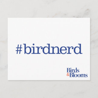 #birdnerd postcard