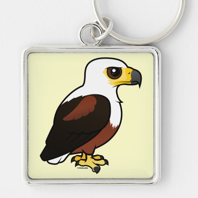 Birdorable African Fish-Eagle Key Ring (Front)