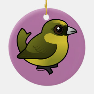 Birdorable Akekee Ceramic Tree Decoration
