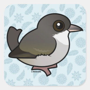 Birdorable 'Akikiki Square Sticker