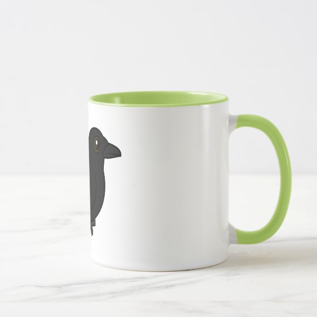 Birdorable American Crow Mug (Right)