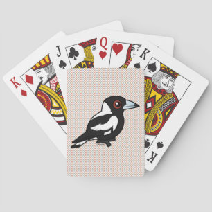 Birdorable Australian Magpie Playing Cards