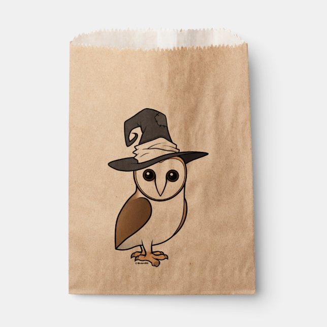 Birdorable Barn Owl Witch Favour Bags (Front)