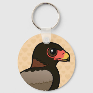 Birdorable Bateleur Key Ring
