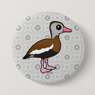 Birdorable Black-bellied Whistling Duck 7.5 Cm Round Badge