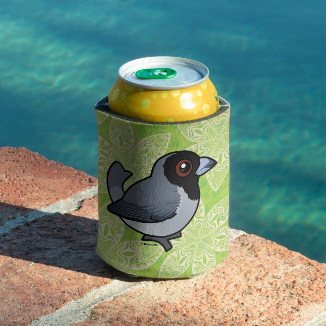 Birdorable Black-faced Tanager Can Cooler (In Situ Pool)