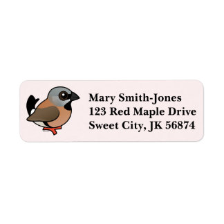 Birdorable Black-throated Finch