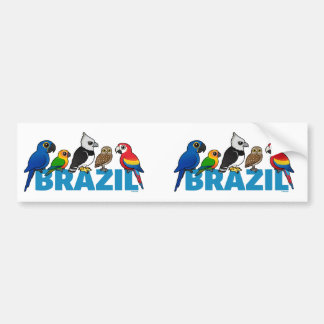 Birdorable Brazil Bumper Sticker