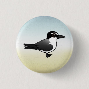 Birdorable Bridled Tern 3 Cm Round Badge