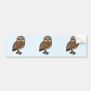 Birdorable Burrowing Owl Bumper Sticker
