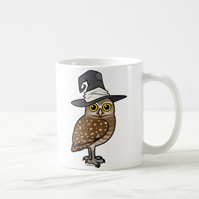 Birdorable Burrowing Owl Witch Coffee Mug (Right)