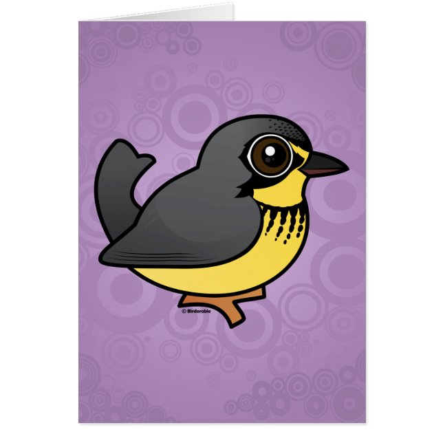 Birdorable Canada Warbler (Front)