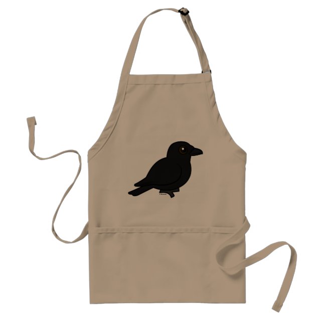 Birdorable Carrion Crow Standard Apron (Front)