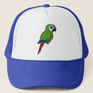 Birdorable Chestnut-fronted Macaw Trucker Hat