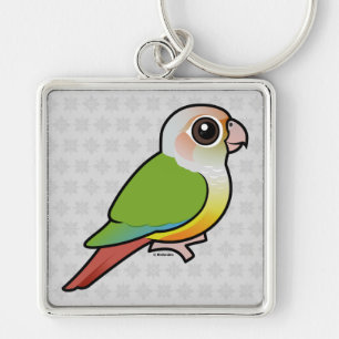 Birdorable Cinnamon Green-cheeked Conure Key Ring