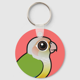 Birdorable Cinnamon Green-cheeked Conure Key Ring