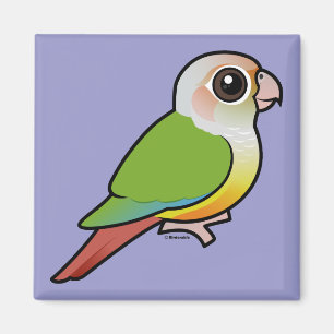 Birdorable Cinnamon Green-cheeked Conure Magnet