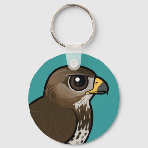 Birdorable Common Buzzard Key Ring