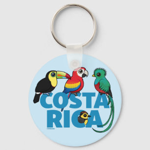 Birdorable Costa Rica Key Ring
