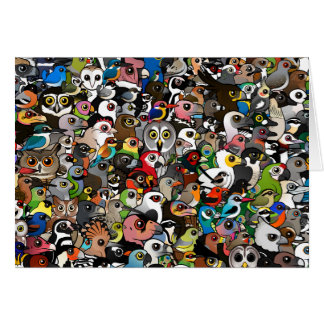 Birdorable Crowd
