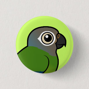 Birdorable Dusky-headed Conure 3 Cm Round Badge