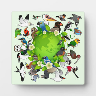 Birdorable Earth Day Plaque