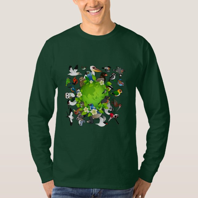 Birdorable Earth Day T-Shirt (Front)