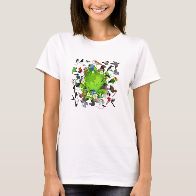 Birdorable Earth Day T-Shirt (Front)