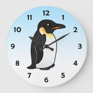 Birdorable Emperor Penguin Large Clock