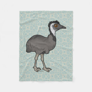 Birdorable Emu Fleece Blanket
