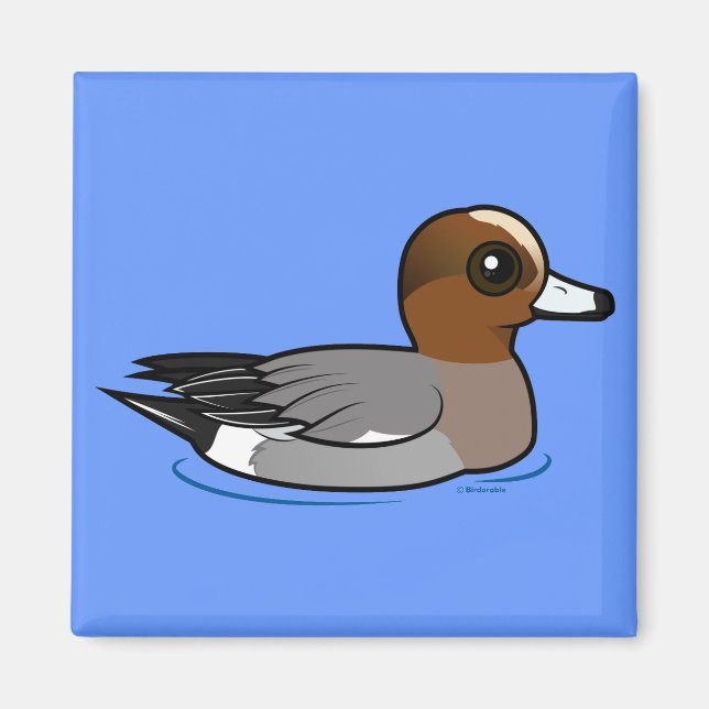 Birdorable Eurasian Wigeon Magnet (Front)