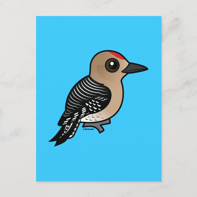 Birdorable Gila Woodpecker Postcard (Front)