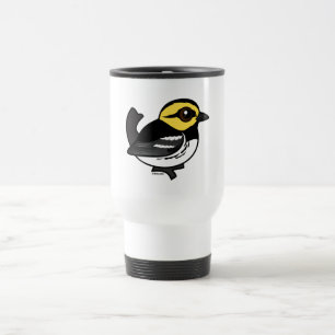 Birdorable Golden-cheeked Warbler Travel Mug