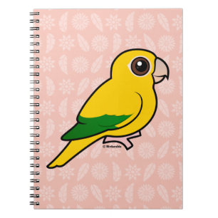 Birdorable Golden Parakeet Notebook