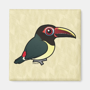 Birdorable Green Aracari Magnet