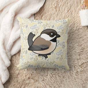 Birdorable Grey-headed Chickadee Cushion